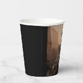 Gobelets En Papier Rencontre avec la soucoupe UFO Alien Mars InSight (Droite)