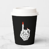 Gobelets En Papier Repose en paix sur son nom Bachelorette Party tass (Verso)