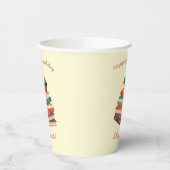 Gobelets En Papier Réserver Anniversaire Enfants Lecture (Gauche)