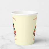 Gobelets En Papier Réserver Anniversaire Enfants Lecture (Droite)