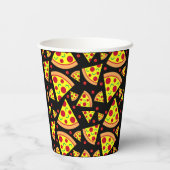 Gobelets En Papier Restaurant italien Pizza fête d'anniversaire (Verso)