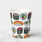 Gobelets En Papier Restaurant japonais de sushi Maki Rolls (Gauche)