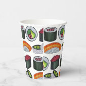 Gobelets En Papier Restaurant japonais de sushi Maki Rolls (Droite)