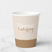 Gobelets En Papier Restauration Gastronomique (Recto)