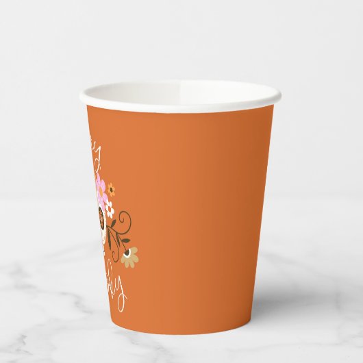 Gobelets En Papier Restez Éffrayant (Gauche)