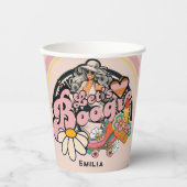 Gobelets En Papier Retro 70s Boogie Disco Danse Mariée Enterrement de (Recto)