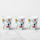 Gobelets En Papier Retro Comic Explosion Pop Art