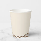 Gobelets En Papier Retro Cowboy Halloween Premier Rodéo Anniversaire (Verso)