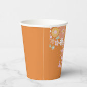 Gobelets en papier Retro Floral Young Wild Three p (Droite)