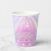 Gobelets En Papier Retro Last Blast Disco Enterrement de vie de jeune (Verso)