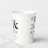 Gobelets En Papier Retro Manger Boire et être Retraité Retraite (Gauche)