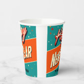 Gobelets En Papier Retro MCM Bonne année (Gauche)