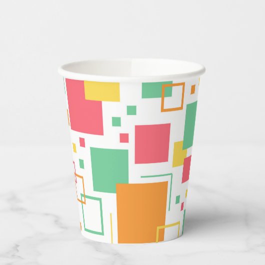 Gobelets En Papier Retro Mod Citrus (Gauche)