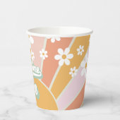 Gobelets En Papier Rétro Notre Petite Souris Soleil Anniversaire (Gauche)