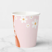 Gobelets En Papier Retro Rainbow Five est un Vibe Daisy 5e anniversai (Gauche)