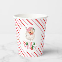Retro Rose Santa Baby bébé fête de Noël