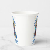 Gobelets En Papier RÉUNION DE FAMILLE HANOUKKA personnalisable (Droite)