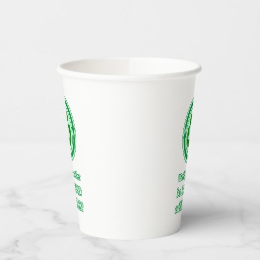 Gobelets En Papier Réutiliser et recycler (Gauche)