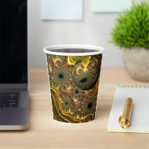 Rêve fractal d'or liquide