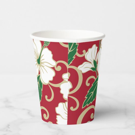 GOBELETS EN PAPIER RÊVE POLYNÉSIEN (NOËL) (Droite)