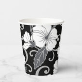 GOBELETS EN PAPIER RÊVE POLYNÉSIEN (NOIR) (Verso)