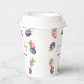 Gobelets En Papier Révélation de genre Berries. Fille ou garçon (Droite)