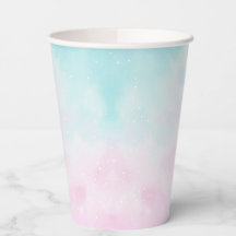 Révélation de genre neutre ombré rose bleu Baby Sh