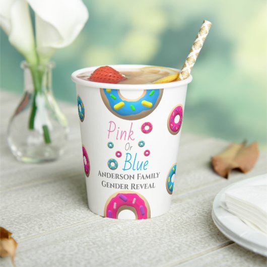 Gobelets En Papier Révélation du genre Donut (Insitu)
