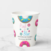 Gobelets En Papier Révélation du genre Donut (Recto)