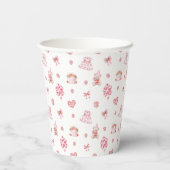 Gobelets En Papier Rêves de fraises ! (Verso)
