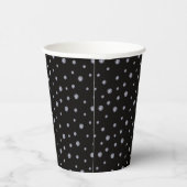 Gobelets En Papier Rhinestones en noir (Droite)