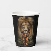 Gobelets En Papier Rhodesian Ridgeback (Verso)