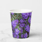 Gobelets En Papier Rhododendron pourpre fleurit (Gauche)