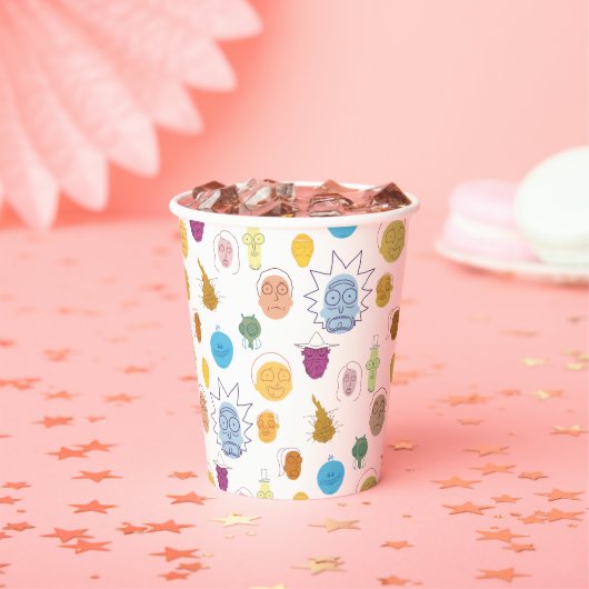 Gobelets En Papier RICK ET MORTY™ | Get Schwifty (Insitu)