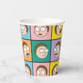 Gobelets En Papier RICK ET MORTY™ | Morty's Moods (Verso)