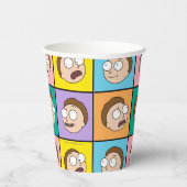 Gobelets En Papier RICK ET MORTY™ | Morty's Moods (Droite)