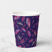 Gobelets En Papier Rick et Morty Motif de temps de cristal (Verso)