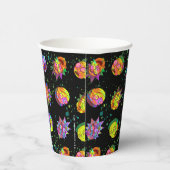 Gobelets En Papier RICK ET MORTY™ | Motif psychédélique (Droite)