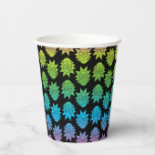 Gobelets En Papier RICK ET MORTY™ | Rainbow Rick Head motif (Verso)