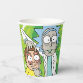 Gobelets En Papier RICK ET MORTY™ | Regardez Ça (Recto)