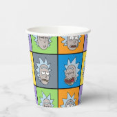 Gobelets En Papier RICK ET MORTY™ | Rick's Moods (Gauche)