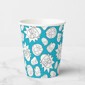 Gobelets En Papier RICK ET MORTY™ | Smith Family Head (Gauche)