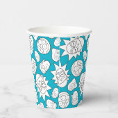 Gobelets En Papier RICK ET MORTY™ | Smith Family Head (Droite)