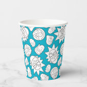 Gobelets En Papier RICK ET MORTY™ | Smith Family Head (Recto)