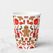 Gobelets En Papier Rinder De Noël Kasky Avec Chocolat Chaud (Verso)