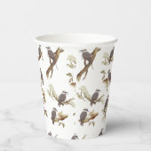 Gobelets En Papier Rire Kookaburra Eucalyptus d'oiseaux australiens (Droite)