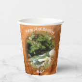 Gobelets En Papier Rivière Birthday 0365 (Recto)