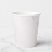 Gobelets En Papier Robe princesse en argent rose Fête d'anniversaire  (Verso)