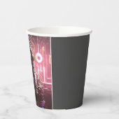 Gobelets En Papier Robot 1 tasses en papier (Gauche)