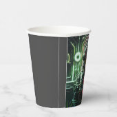 Gobelets En Papier Robot 1 tasses en papier (Droite)